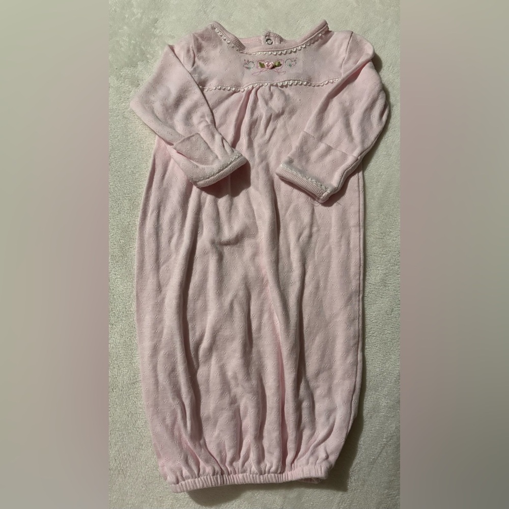 Nightgown Sleepers 0-6 Months - Picture 2 of 5